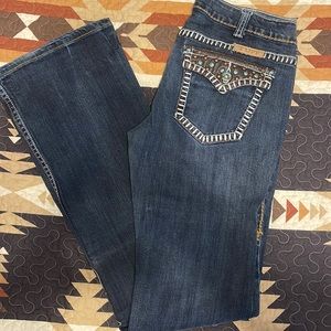 Women’s Cowgirl Tuff bootcut jeans 28x35